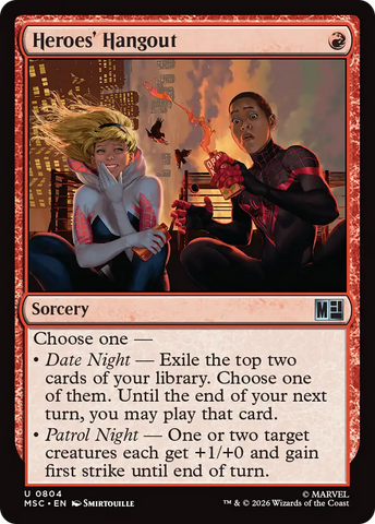 Heroes' Hangout [Marvel Super Heroes Commander]