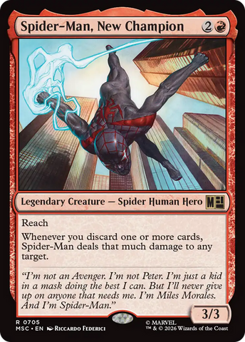 Spider-Man, New Champion [Marvel Super Heroes Commander]