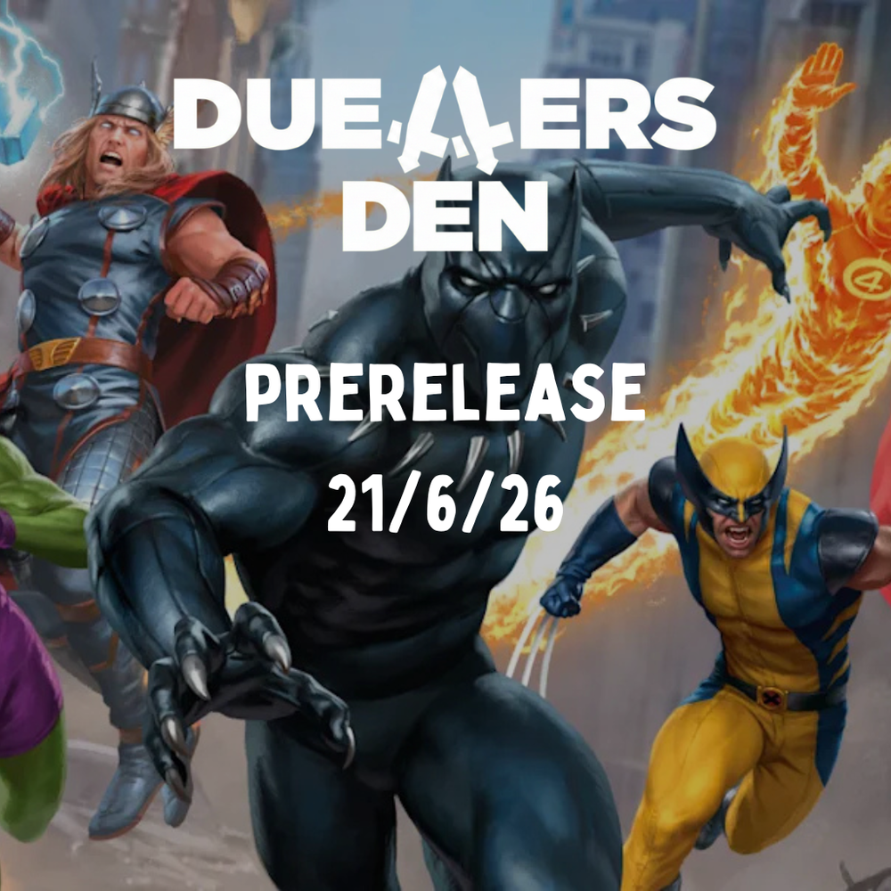 MARVEL PRERELEASE SUNDAY 21/6/26