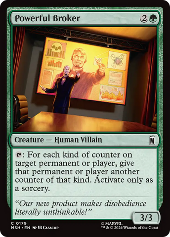 Powerful Broker [Marvel Super Heroes]