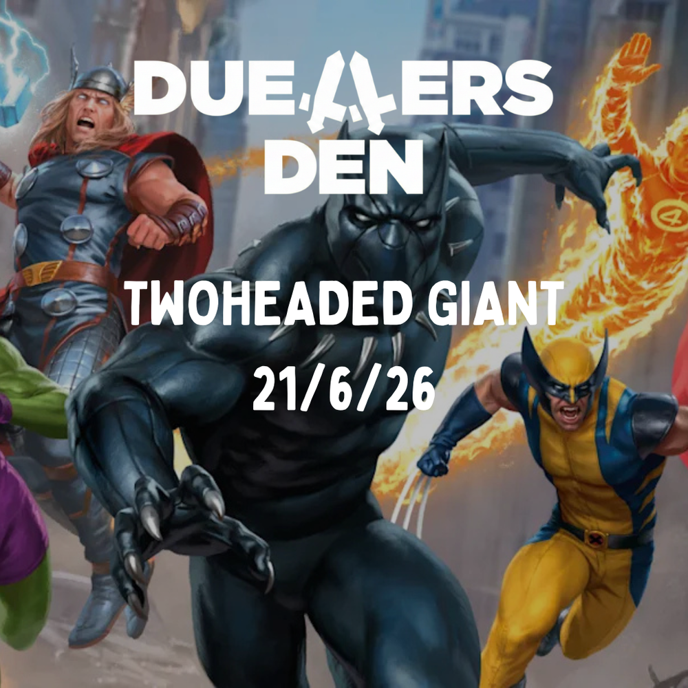 MARVEL TWOHEADED GIANT 21/6/26