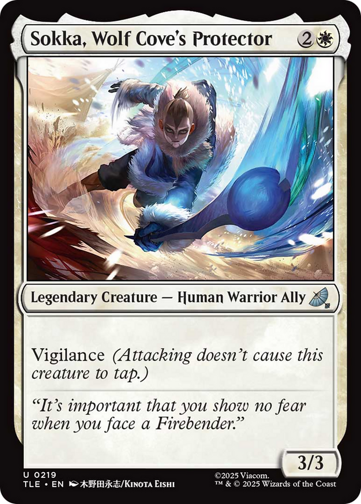 Sokka, Wolf Cove's Protector [Avatar: The Last Airbender: Eternal-Legal]