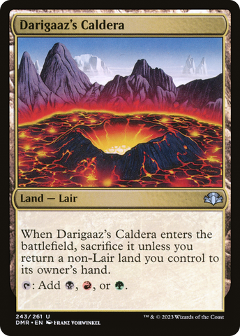 Darigaaz's Caldera [Dominaria Remastered]