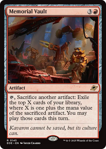 Memorial Vault [Edge of Eternities]