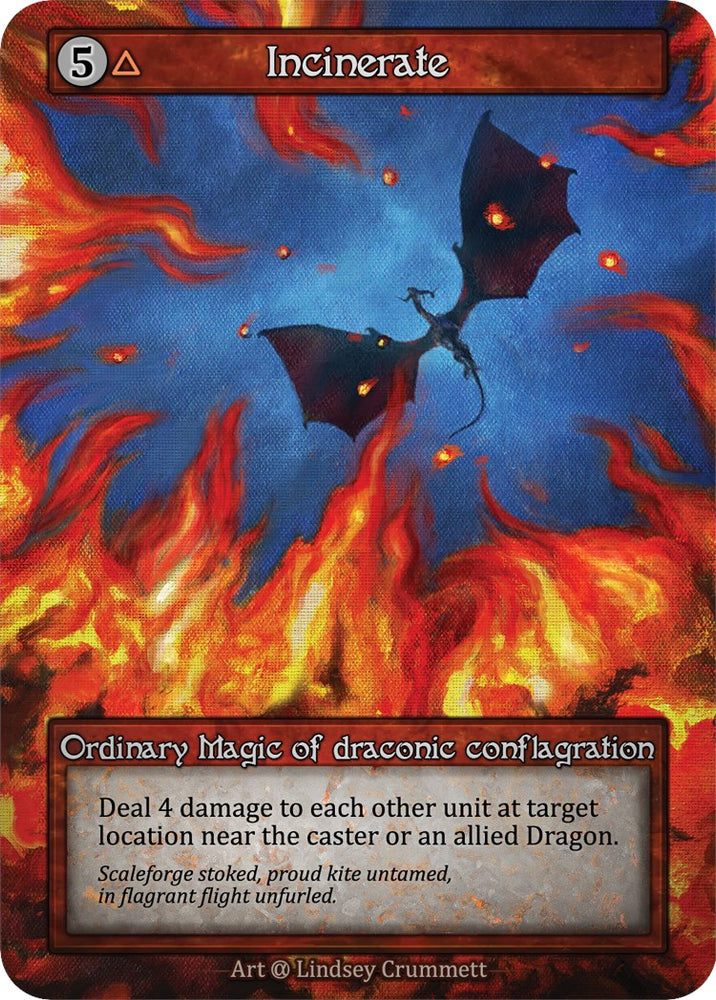 Incinerate (Preconstructed Deck) [Alpha]