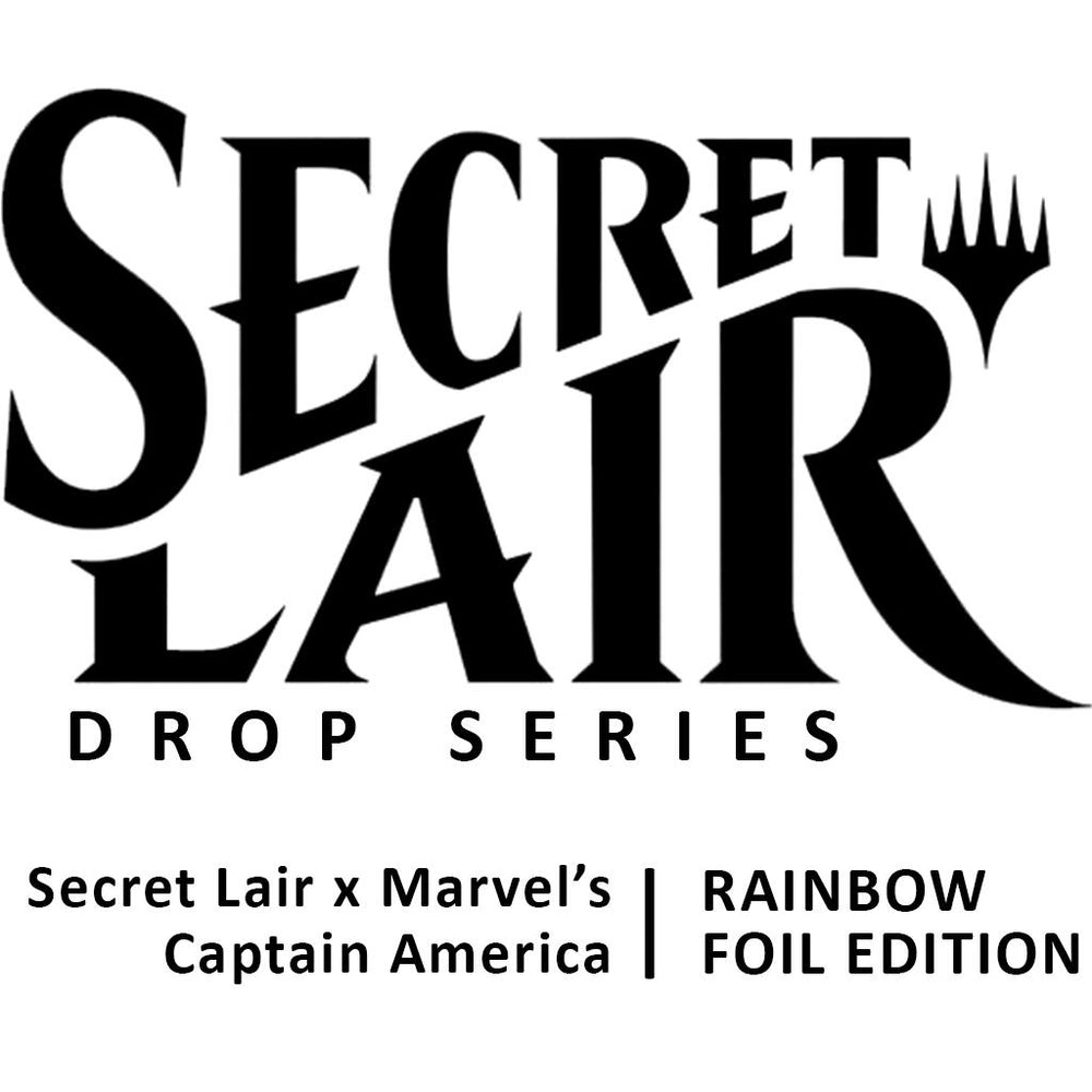 Secret Lair Drop: Secret Lair x Marvel's Captain America (Rainbow Foil Edition)