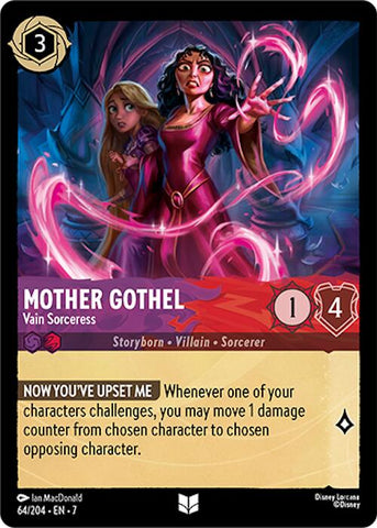 Mother Gothel - Vain Sorceress (64/204) [Archazia's Island]