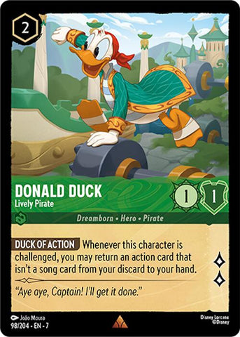 Donald Duck - Lively Pirate (98/204) [Archazia's Island]