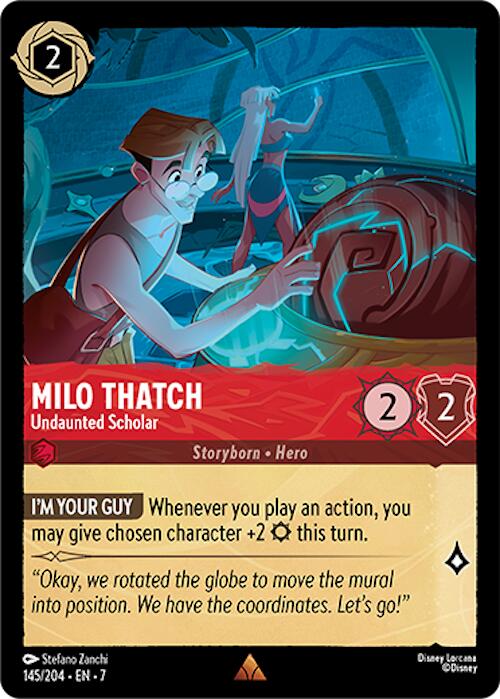 Milo Thatch - Undaunted Scholar (145/204) [Archazia's Island]