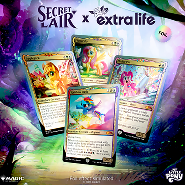 Secret Lair: Drop Series - Extra Life 2023 (Ponies: The Galloping 2 - Foil Edition)