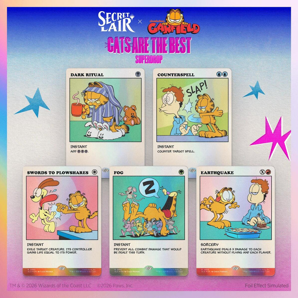 Secret Lair: Drop Series - Secret Lair x Garfield: As Intended (Foil Edition)