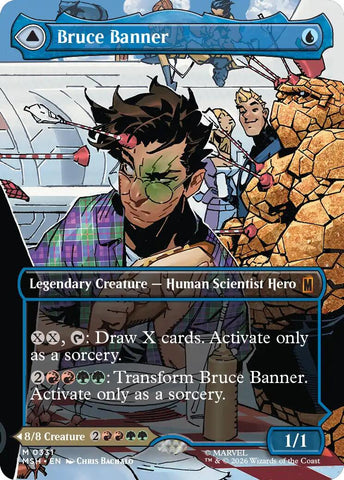 Bruce Banner (Borderless) (0331) [Marvel Super Heroes]