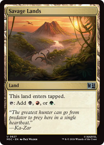 Savage Lands [Marvel Super Heroes Commander]