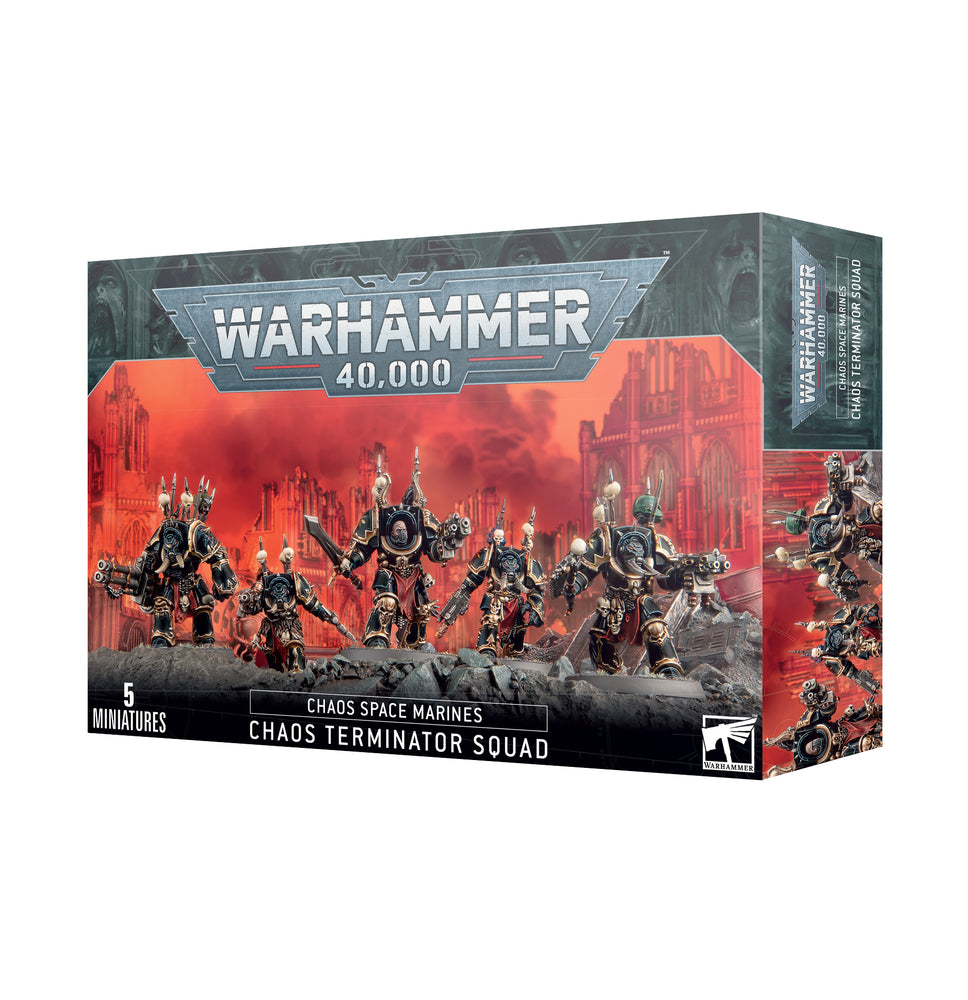 CHOAS SPACE MARINES: TERMINATORS