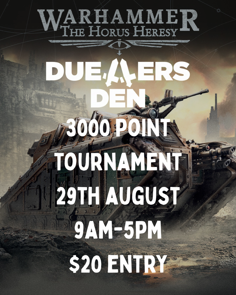 HORUS HERESY TOURNAMENT 3000 POINT
