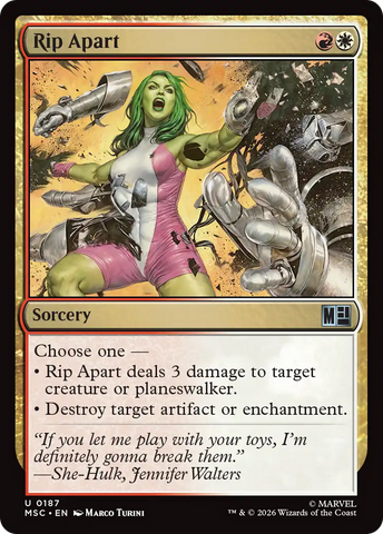 Rip Apart [Marvel Super Heroes Commander]