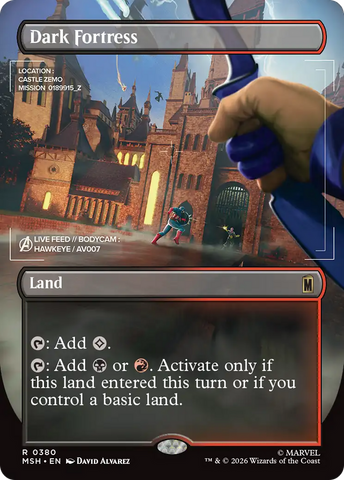 Dark Fortress (Borderless) [Marvel Super Heroes]