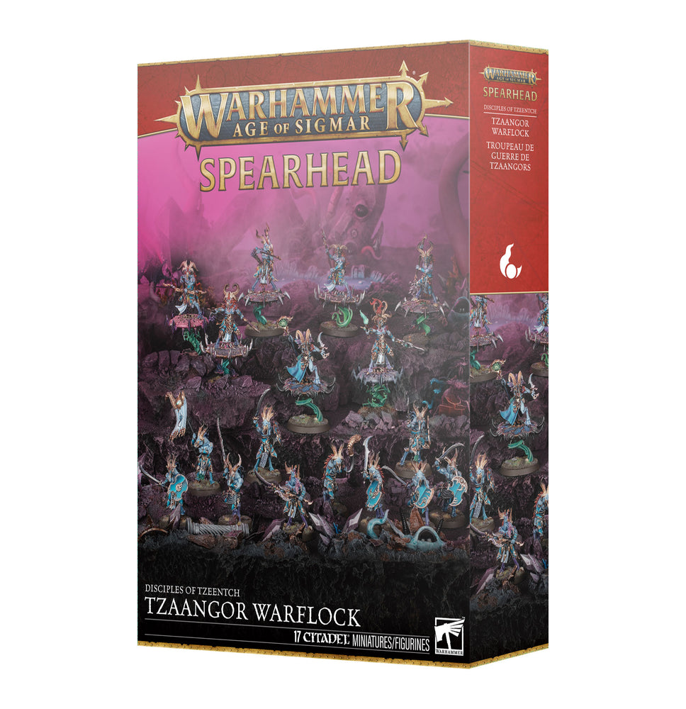 SPEARHEAD: DISIPLES OF TZEENTCH - TZAANGOR WARFLOCK